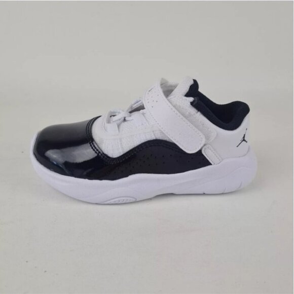 Nike Air Jordan 11 CMFT Low White Leather Toddler Sneakers